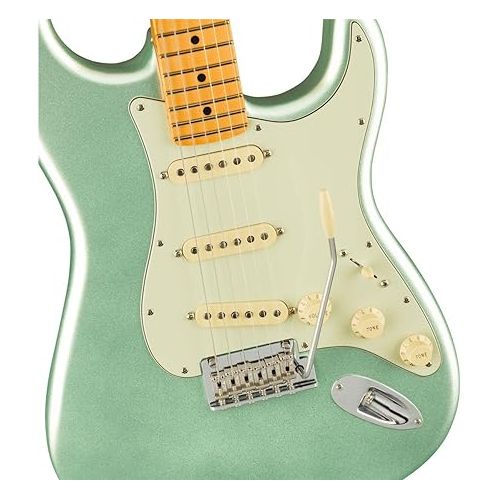  Fender 6 String Solid-Body Electric Guitar, Right, Surf Green (0113902718)