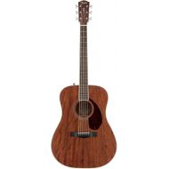Fender Paramount PM-1 All-Mahogany Standard Dreadnought NE Acoustic Guitar, with 2-Year Warranty, Natural, with Case