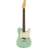 Fender 6 String Solid-Body Electric Guitar, Right, Mystic Surf Green (0113940718)