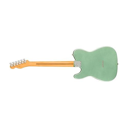  Fender 6 String Solid-Body Electric Guitar, Right, Mystic Surf Green (0113940718)