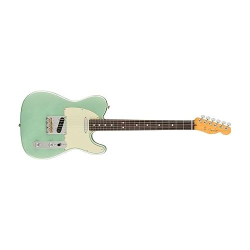  Fender 6 String Solid-Body Electric Guitar, Right, Mystic Surf Green (0113940718)