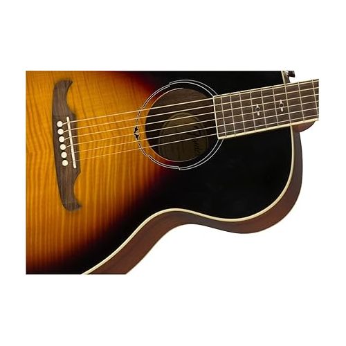  Fender FA-235E Concert Acoustic Guitar, with 2-Year Warranty, 3-Color Sunburst