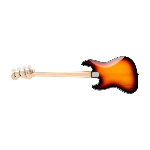 Squier Paranormal 54 Jazz Bass, 3-Color Sunburst, Maple Fingerboard