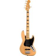 Squier Classic Vibe 70s 5-String Jazz Bass, Natural, Maple Fingerboard