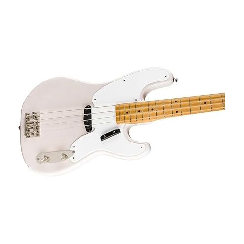  Squier Classic Vibe 50s Precision Bass, White Blonde, Maple Fingerboard