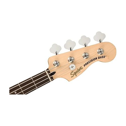  Fender Squier Affinity Precision Bass PJ - 3-Color Sunburst Bundle with Rumble 15 Amplifier, Instrument Cable, Gig Bag, Tuner, Strap, and Austin Bazaar Instructional DVD