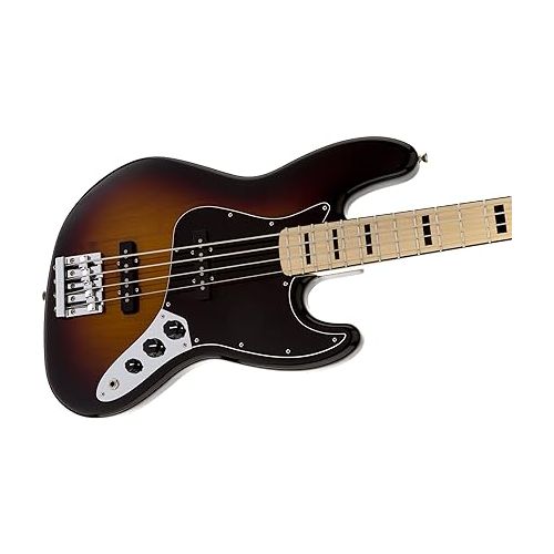  Fender Geddy Lee Jazz Bass, 3-Color Sunburst, Maple Fingerboard