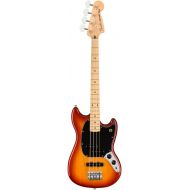 Fender Player Mustang Bass, Sienna Sunburst, Maple Fingerboard
