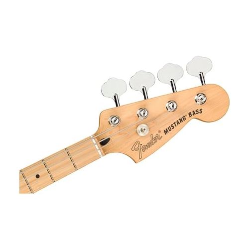  Fender Player Mustang Bass, Sienna Sunburst, Maple Fingerboard
