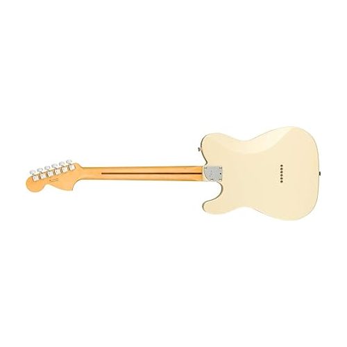  Fender American Professional II Telecaster Deluxe - Olympic White with Maple Fingerboard