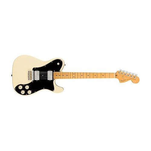  Fender American Professional II Telecaster Deluxe - Olympic White with Maple Fingerboard