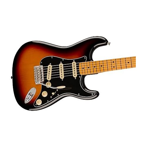  Fender Vintera II '70s Stratocaster Electric Guitar - 3-color Sunburst with Maple Fingerboard