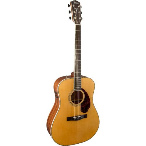  Fender Paramount PM-1E Acoustic Guitar - Dreadnought - Ovangkol Fingerboard - Natural