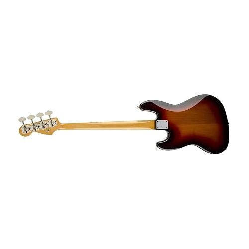  Fender Jaco Pastorius Jazz Electric Bass Guitar, Fretless, Rosewood Fretboard - 3-Color Sunburst