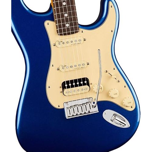  Fender American Ultra Stratocaster HSS - Cobra Blue with Rosewood Fingerboard