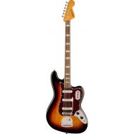 Squier by Fender 6-String Bass Guitar Classic Vibe Bass VI, with 2-Year Warranty, 3-Color Sunburst, Right-Handed, with Pickup Switches and High-Pass Filter Switch, Laurel Fingerboard