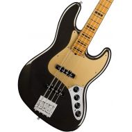 Fender American Ultra Jazz Bass, Texas Tea, Maple Fingerboard