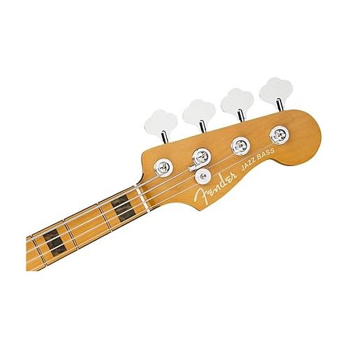  Fender American Ultra Jazz Bass, Texas Tea, Maple Fingerboard