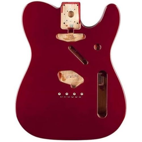  Fender Alder Telecaster Body - Vintage Bridge Routing - Candy Apple Red