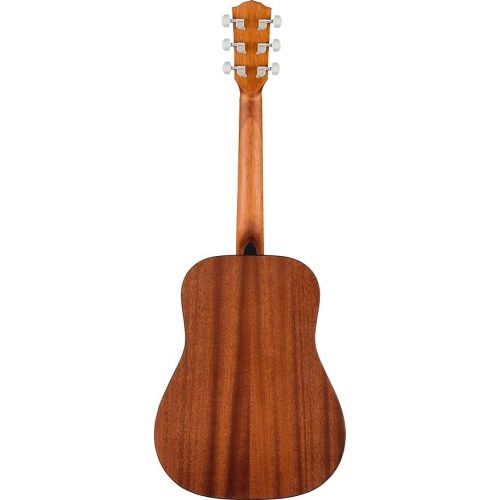  Fender FA-15 3/4-Scale Kids Steel String Acoustic Guitar - Green Learn-to-Play Bundle with Gig Bag, Tuner, Strap, Picks, Fender Play Online Lessons, and Austin Bazaar Instructional DVD