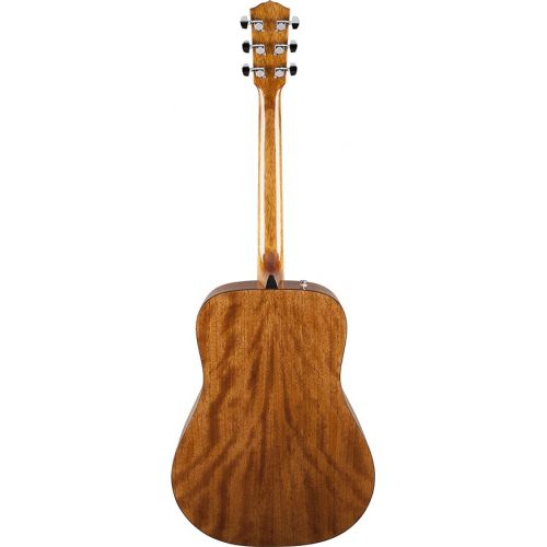  Fender CD-60 Dreadnought Acoustic Guitar - Natural Bundle with Hard Case, Strap, Tuner, Strings, Picks, Fender Play, Instructional Book, and Austin Bazaar Instructional DVD