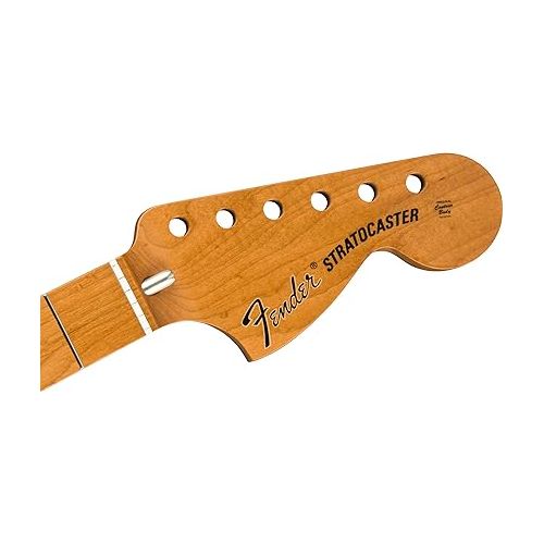  Fender Vintera Mod 70s Stratocaster Neck, Roasted Maple, C Shape, 21 Medium Jumbo Frets