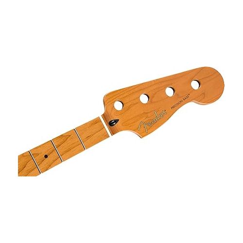  Fender Precision Bass Neck, Roasted Maple, Modern C, 20 Medium Jumbo Frets