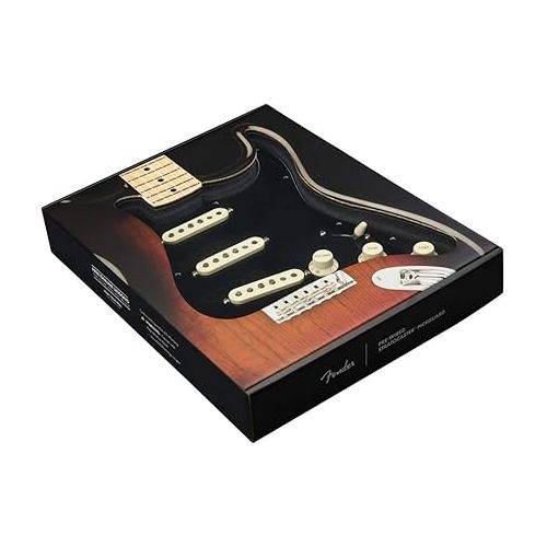  Fender Custom 69 Prewired Stratocaster Pickguard - 3-Ply Black