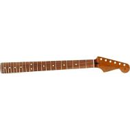 Fender Stratocaster Neck, Roasted Maple, Flat Oval, 22 Jumbo Frets, Pau Ferro Fingerboard