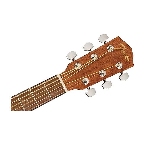  Fender FA-15 3/4-Scale Kids Steel String Acoustic Guitar - Moonlight Burst Bundle with Gig Bag, Tuner, Strap, Picks, Fender Play Online Lessons, and Austin Bazaar Instructional DVD