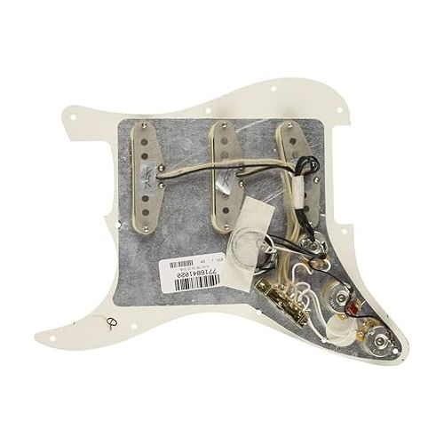  Fender Custom 69 Prewired Stratocaster Pickguard - 3-ply White