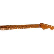 Fender Stratocaster Neck, Roasted Maple, Flat Oval, 22 Jumbo Frets