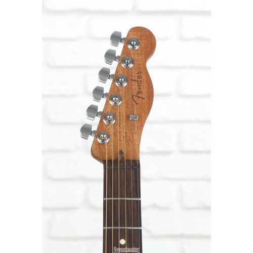  Fender Acoustasonic Player Telecaster Acoustic-electric Guitar - Shadow Burst with Rosewood Fingerboard