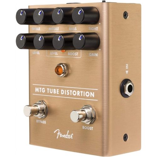  Fender MTG Tube Distortion Effects Pedal w/Fender Play Card