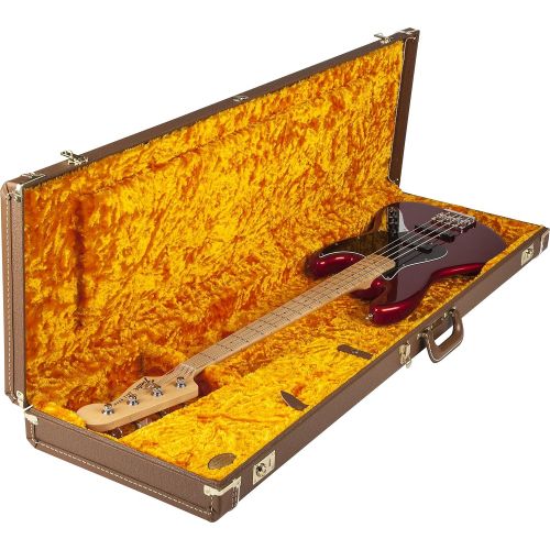  Fender Deluxe Brown Case for Jazz Bass