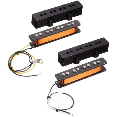  Fender V-Mod Jazz Bass Single-Coil Pickups - Set of 2