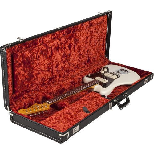  Fender Deluxe Black Case for Jaguar/Jazzmaster/Venus/Toronado/Jagmaster