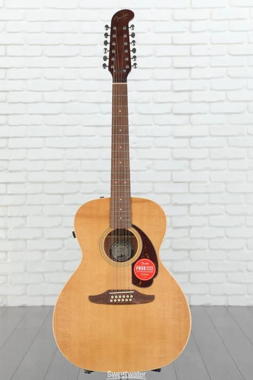  Fender Villager 12-string Acoustic-electric Guitar - Aged Natural