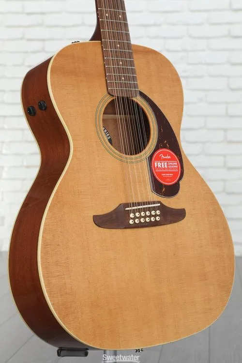  Fender Villager 12-string Acoustic-electric Guitar - Aged Natural