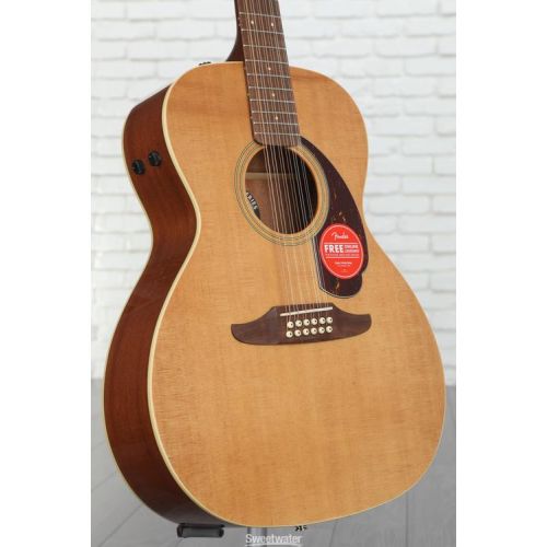  Fender Villager 12-string Acoustic-electric Guitar - Aged Natural