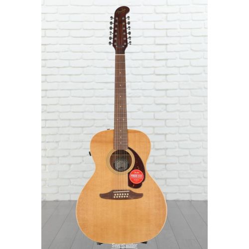  Fender Villager 12-string Acoustic-electric Guitar - Aged Natural