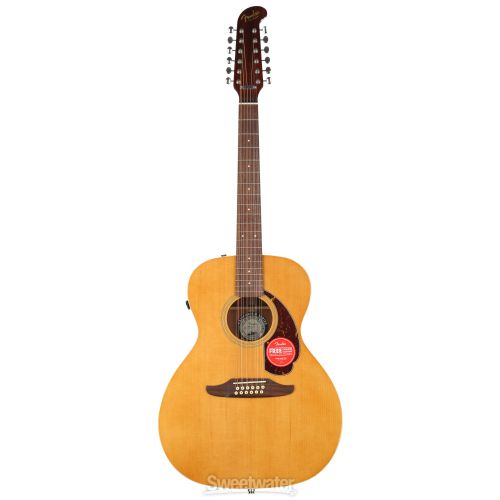  Fender Villager 12-string Acoustic-electric Guitar - Aged Natural