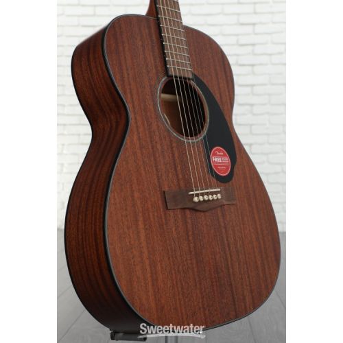  Fender CC-60S All-Mahogany Concert Acoustic Guitar - Natural