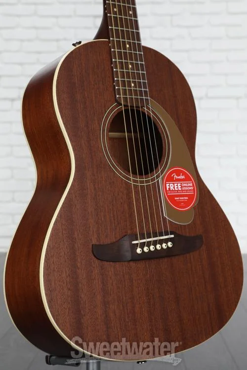  Fender Sonoran Mini Acoustic Guitar - All Mahogany
