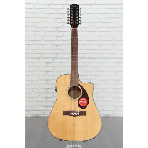  Fender CD-140SCE 12-string Acoustic-electric Guitar - Natural