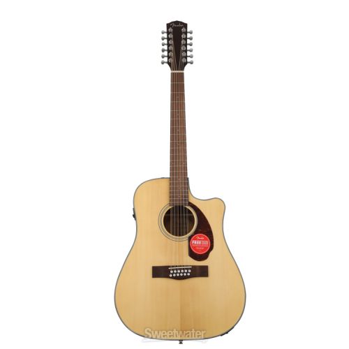  Fender CD-140SCE 12-string Acoustic-electric Guitar - Natural