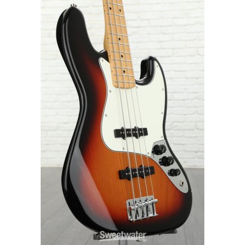  Fender Player Jazz Bass - 3-Tone Sunburst with Maple Fingerboard
