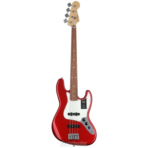  Fender Player Jazz Bass - Candy Apple Red with Pau Ferro Fingerboard Demo