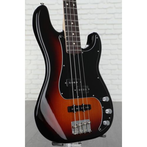  Fender American Performer Precision Bass - 3-Tone Sunburst with Rosewood Fingerboard Demo