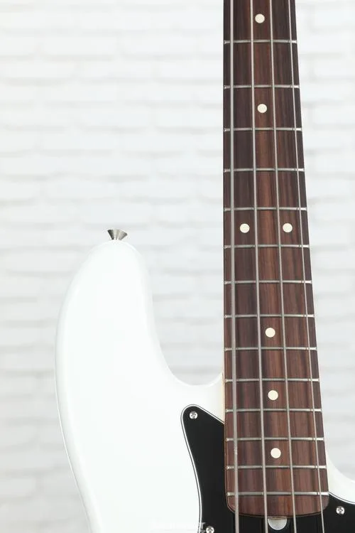  Fender American Performer Jazz Bass - Arctic White with Rosewood Fingerboard Demo